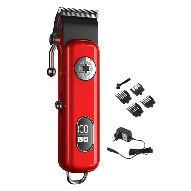 Professional Stainless Steel Hair Clipper Grooming Kit Low Noise High Speed Hair Trimmers Hair Removal Appliance