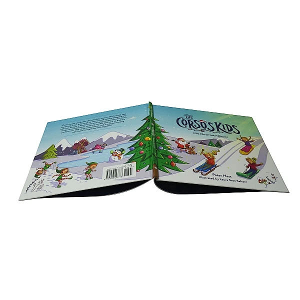 China Factory Hardcover Book Printing services Custom Coloring Children Book Hard Cover Printing