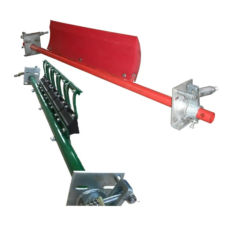 Secondary polyurethane belt cleaner blade cement conveyor cleaner