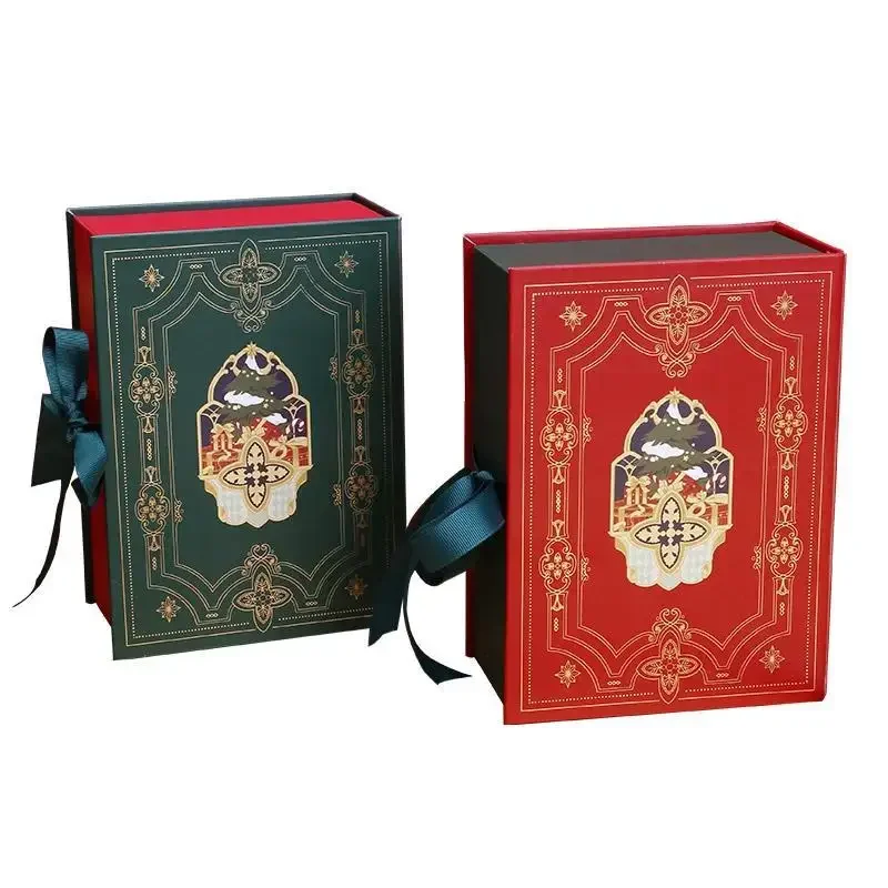 Factory Wholesale Custom Logo Xmas Gift Boxes Set Christmas Present Paper Boxes High Quality christmas packaging gift box