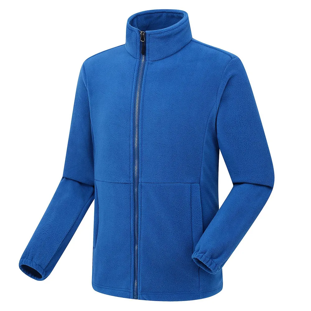 Women Fleece Full Zip Jacket Lightweight Warm Windproof Casual Fall Polar Coat Tops Sweatshirt Outwear with Pockets