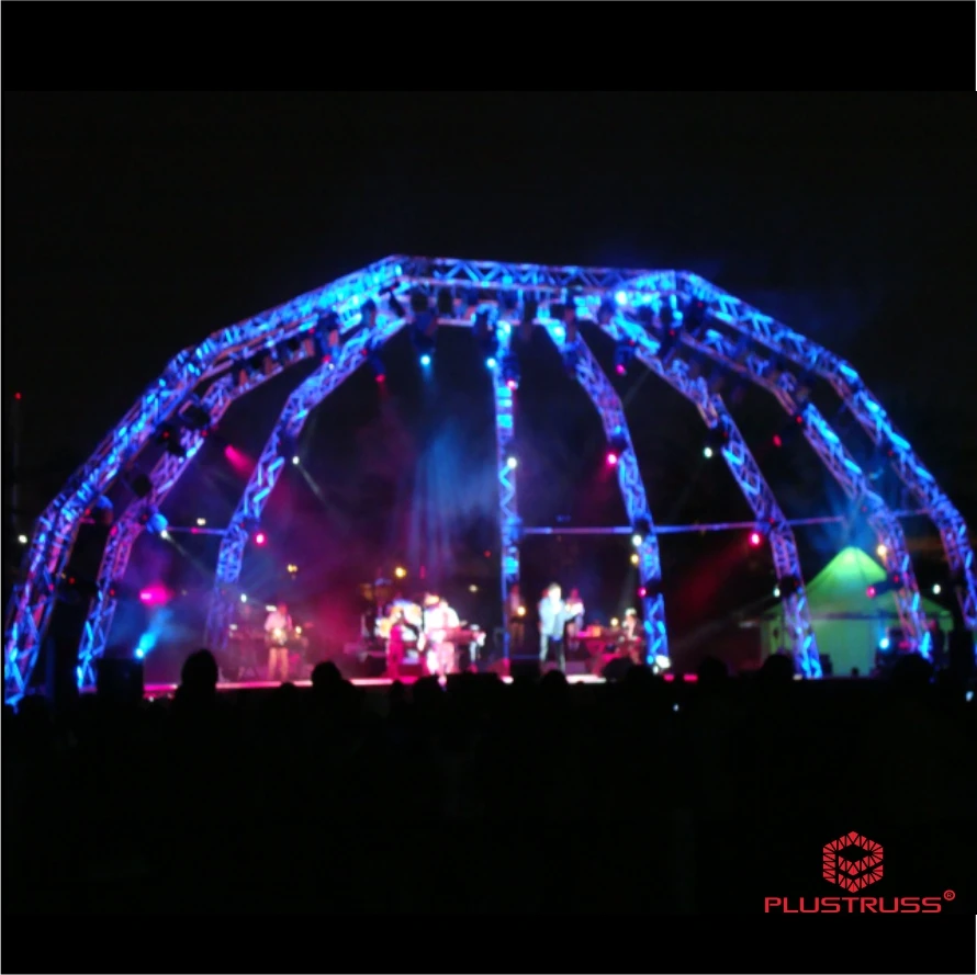 G24 aluminum truss stage lighting truss lightweight construction Truss display