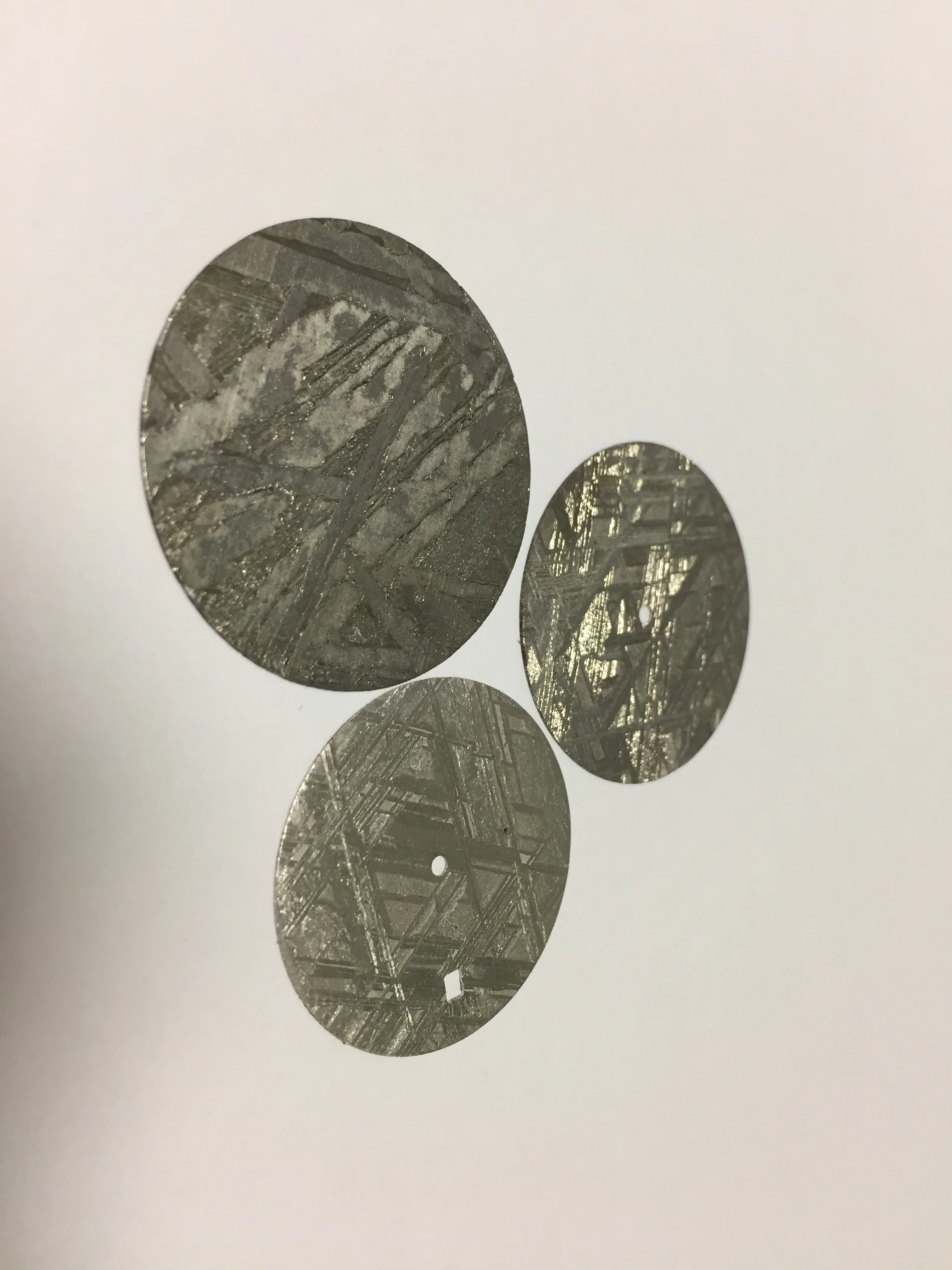 Made in Shenzhen Natural meteorite  Watch Dial watch parts