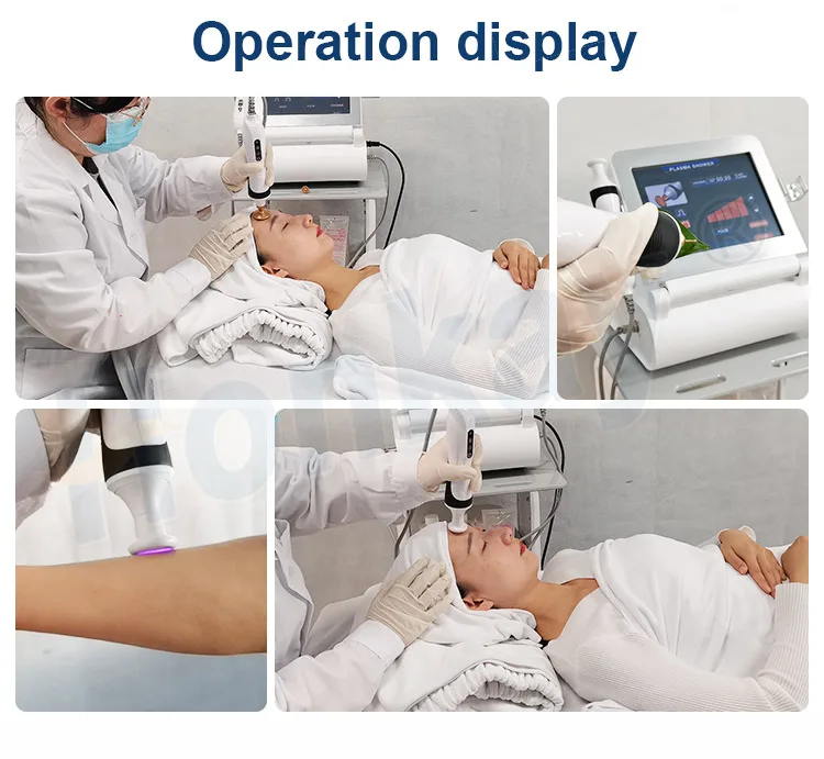 2-in-1 ozone plasma Handpiece Skin Regeneration Muscle Restoration Deep Tissue Treatment plasma pen Home Use Beauty Equipment