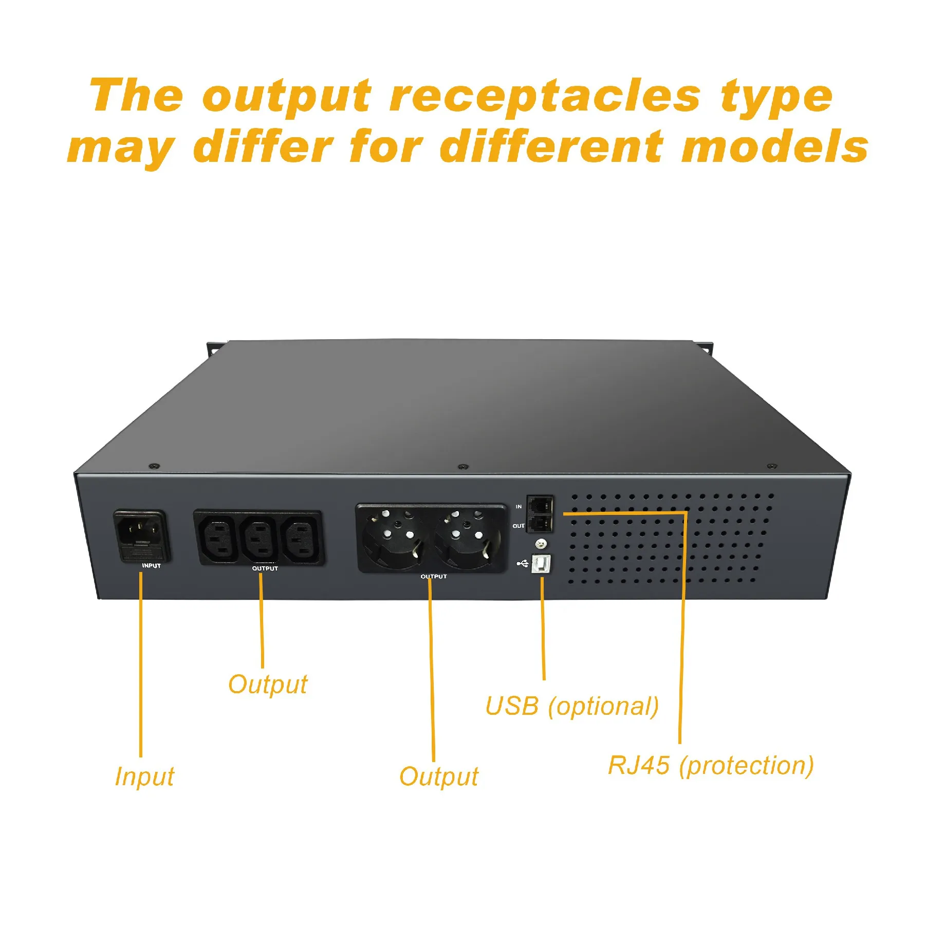 Hot selling uninterreptible power supply (ups) rack ups pc 480 watts