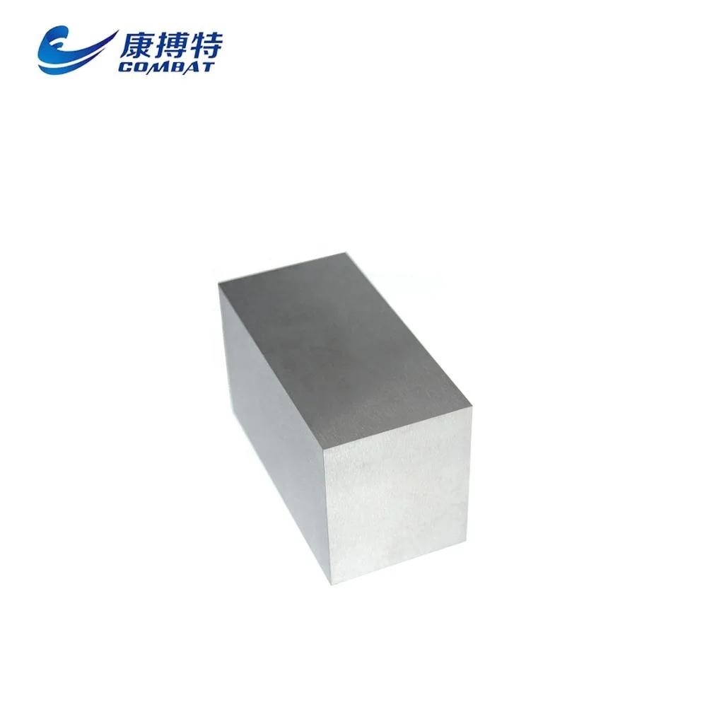 99.95%polished pure tungsten ingot block for sale