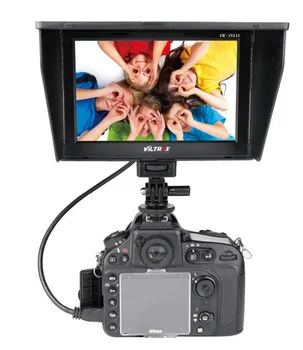  Viltrox DC-70II 7 дюймов 1280x800 клип-на цветной TFT LCD HD монитор AV солнцезащитный козырек для Canon Sony Nikon цифровая однообъективная зеркальная видеокамера с функцией