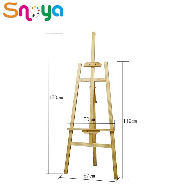 2023 beech wood dismantling elm folding easel, high-quality