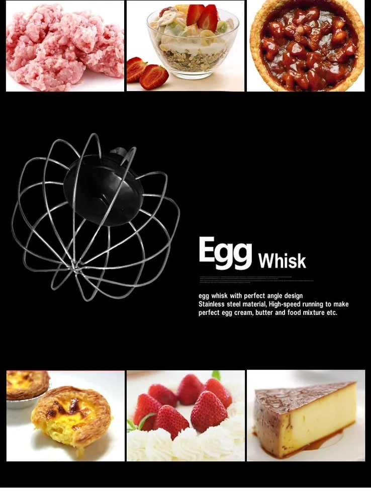 BY-9702 Коммерческая итальянская электрическая спиральная вилка для печенья и муки пищевое оборудование яиц теста запчасти из Германии