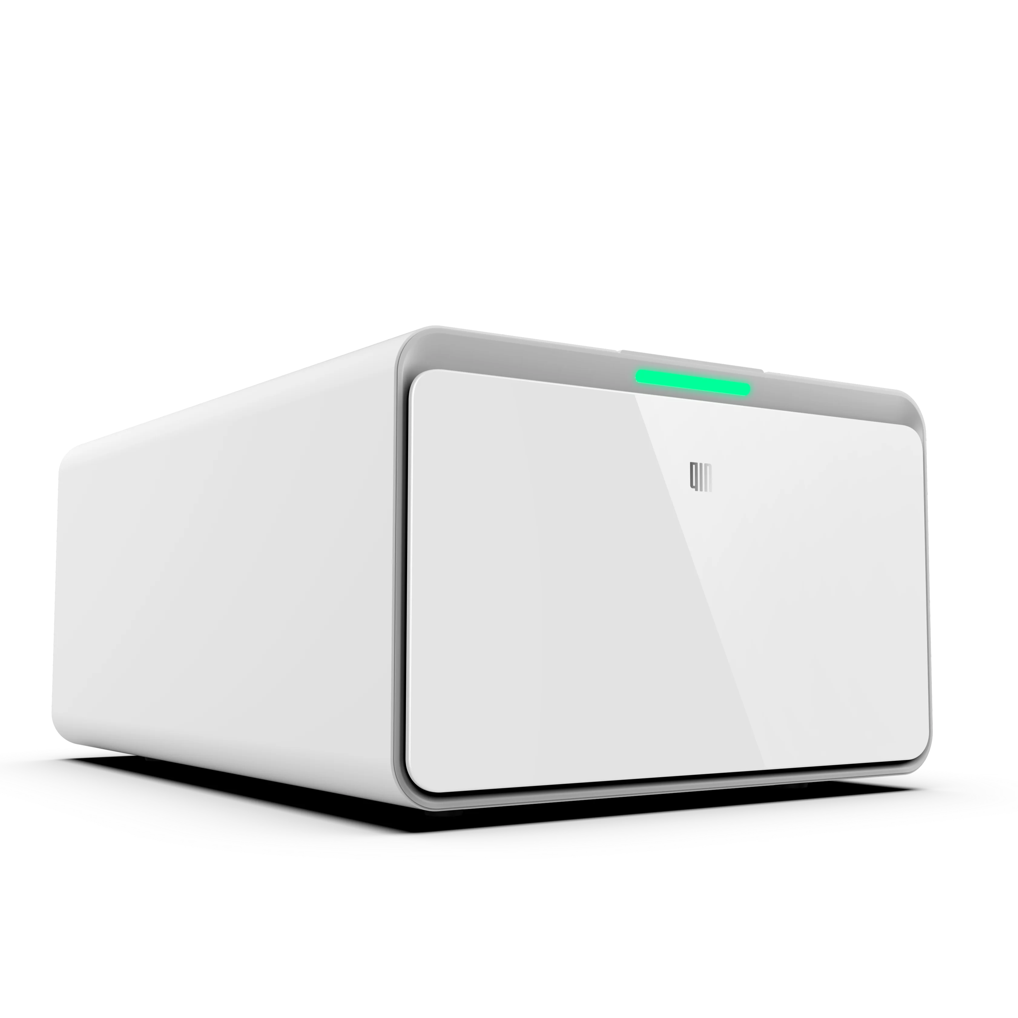 Домашний безопасный шкаф Qin, пальцевая венка, сканер отпечатков пальцев, безопасный мини-шкаф с защитой от кражи