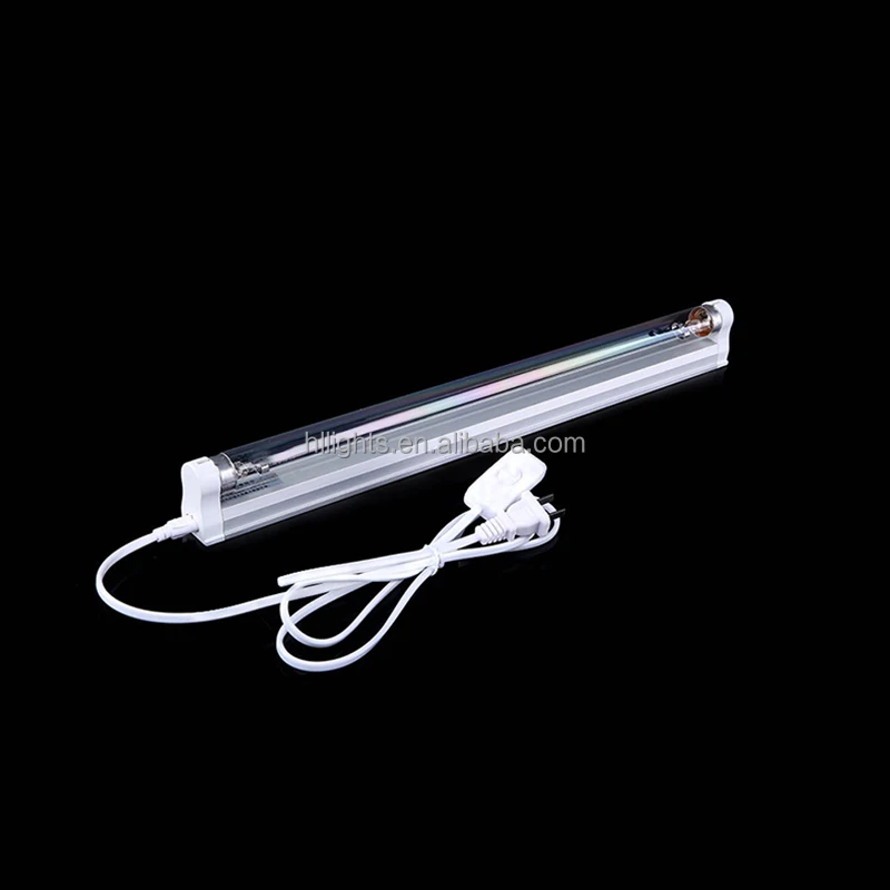 УФ-лампа uvc, трубка для стерилизации дома, 254nm T8 G13 10 Вт 15 Вт 20 Вт 30 Вт 40 Вт