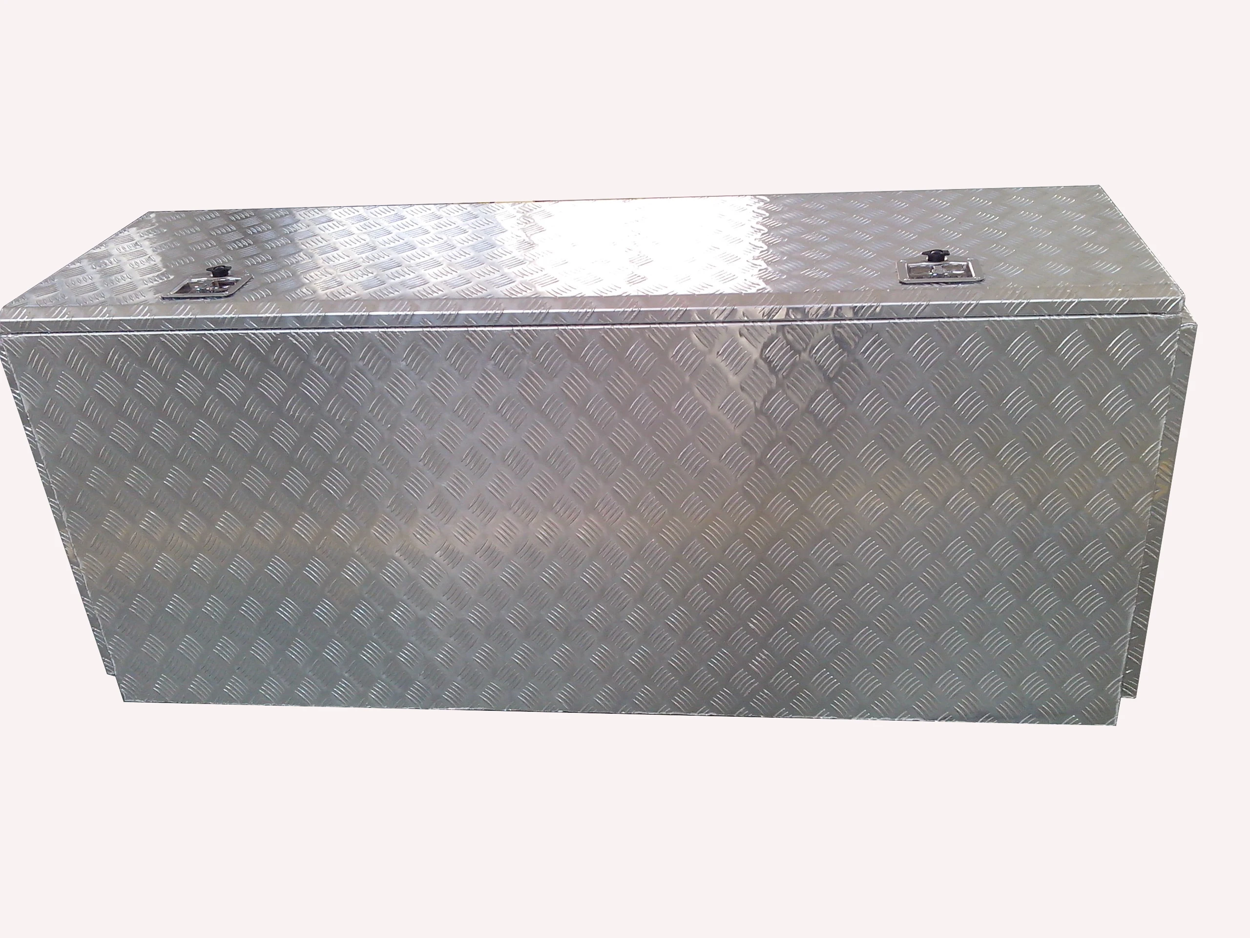 three door aluminium  truck tool box for Germany market