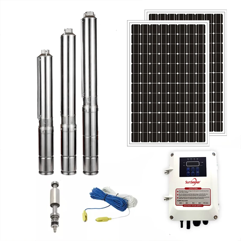 Солнечный глубокий weel насос dc Solar погружной ирригационная ферма рабочее колесо