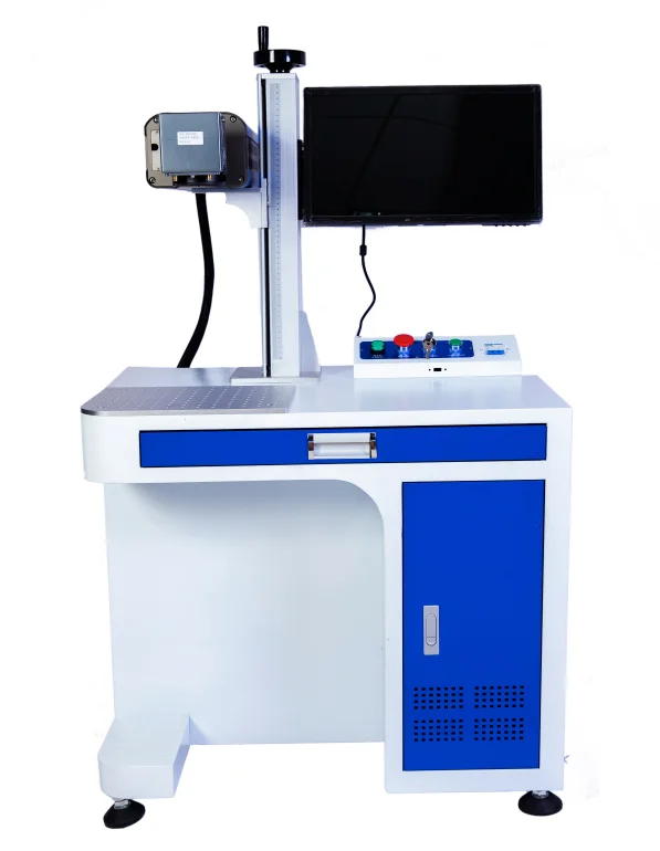 Bench-top CO2 Laser Marking Machine 40W 60W 80W CO2 Online laser Marking Printer