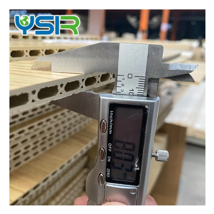 Indoor Decoration Wooden Plastic Composite WPC Wall Panel Interior Cladding