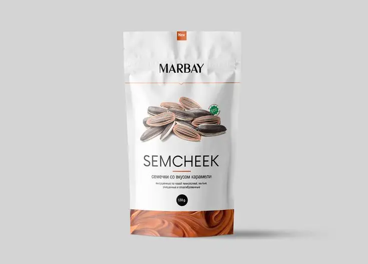 Customized Eco Friendly Plastic Stand Up Zipper Doypack for Nuts Peanuts Cashew Packaging Bag