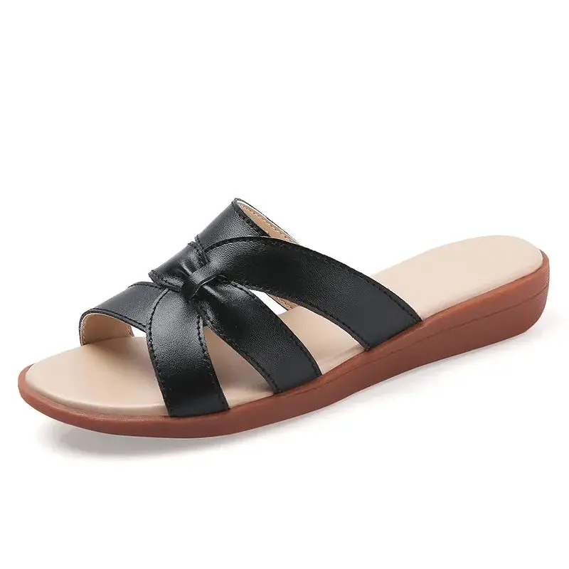  2021 Summer Latest Trendy And Flats Woman Sandal Shoes For