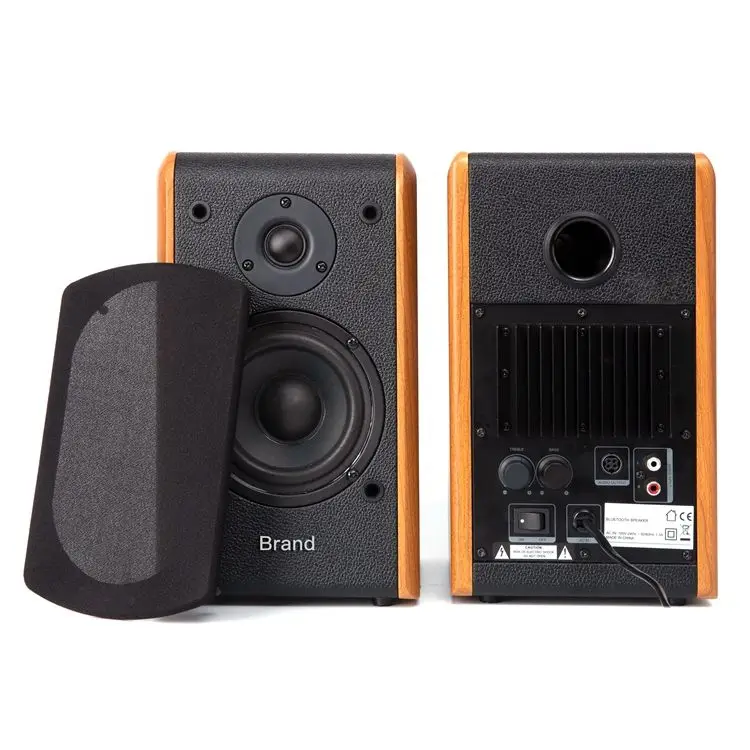 2.0 CH BT Computer Use Bookshelf Speaker with Clear Voice Active Bookshelf Speakers