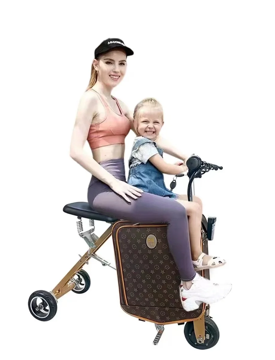 scooter suitcase  Travel trolley bag pinner Luggage suitcase  Rolling