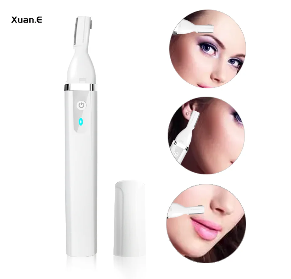 Factory Wholesale Selling Electric Eyebrow Trimmer Mini eye brow Epilator Electric Eyebrow Cutter