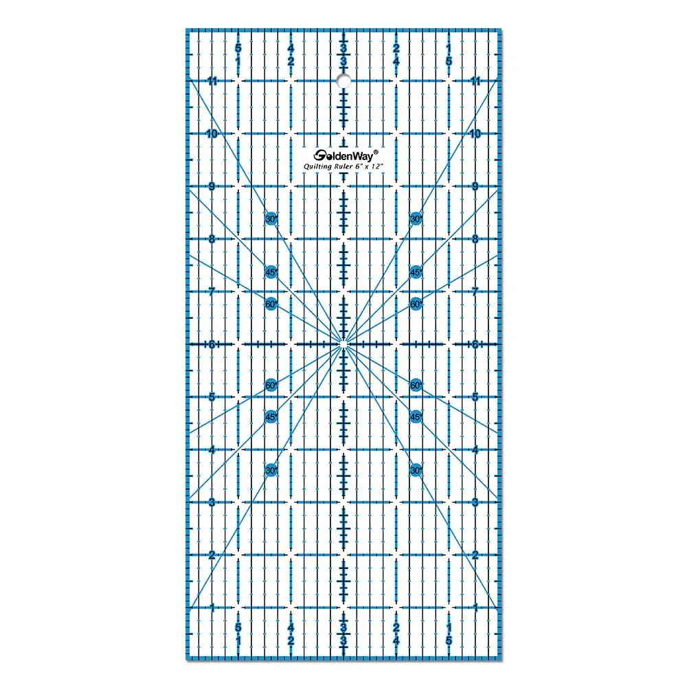 transparent quilting ruler