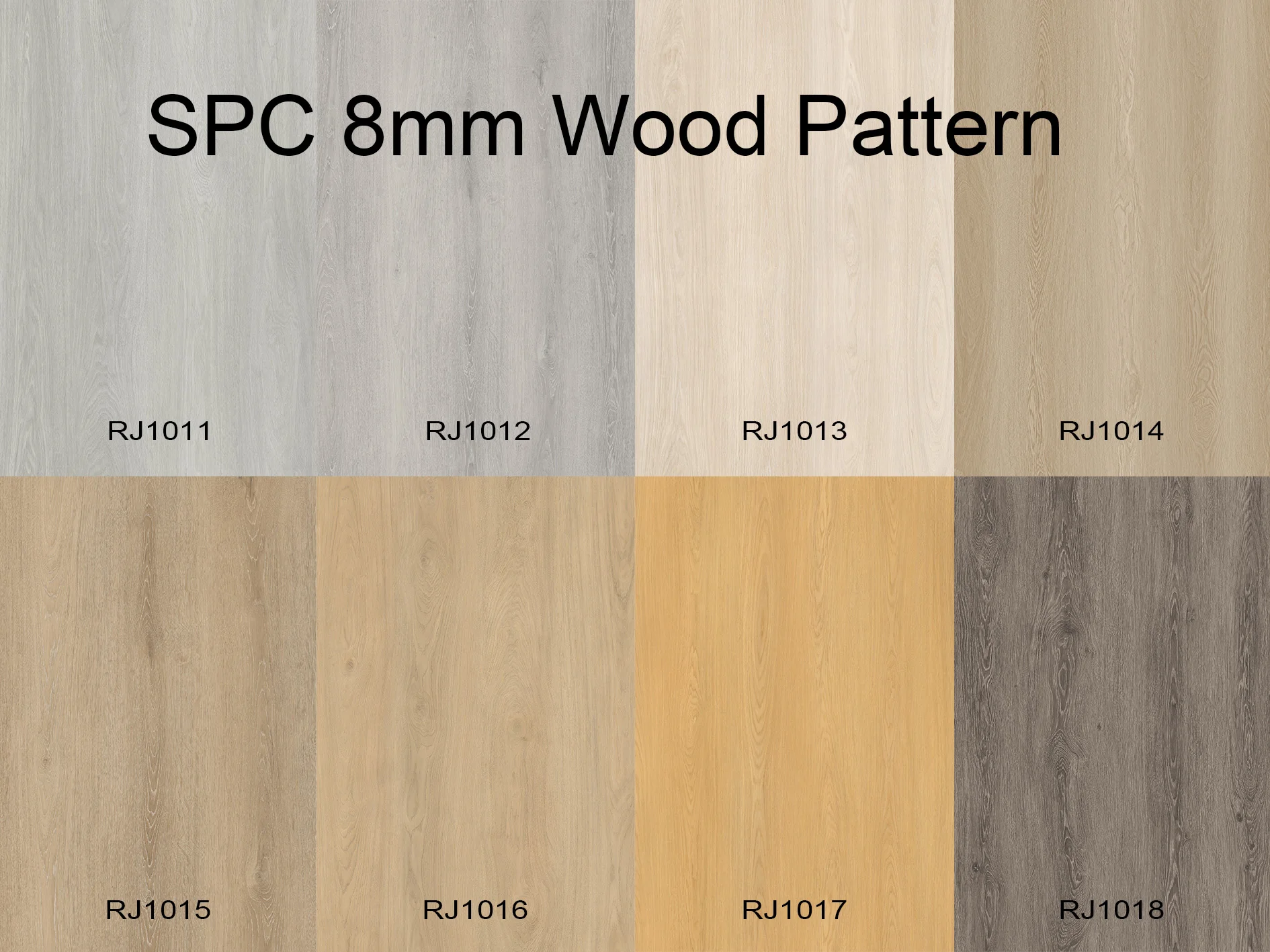 Modern Indoor Home Office  Water Resistant Wear Resistant Spc Floor  IXPE 8MM Spc Vinyl Flooring PVC Plastic Flooring