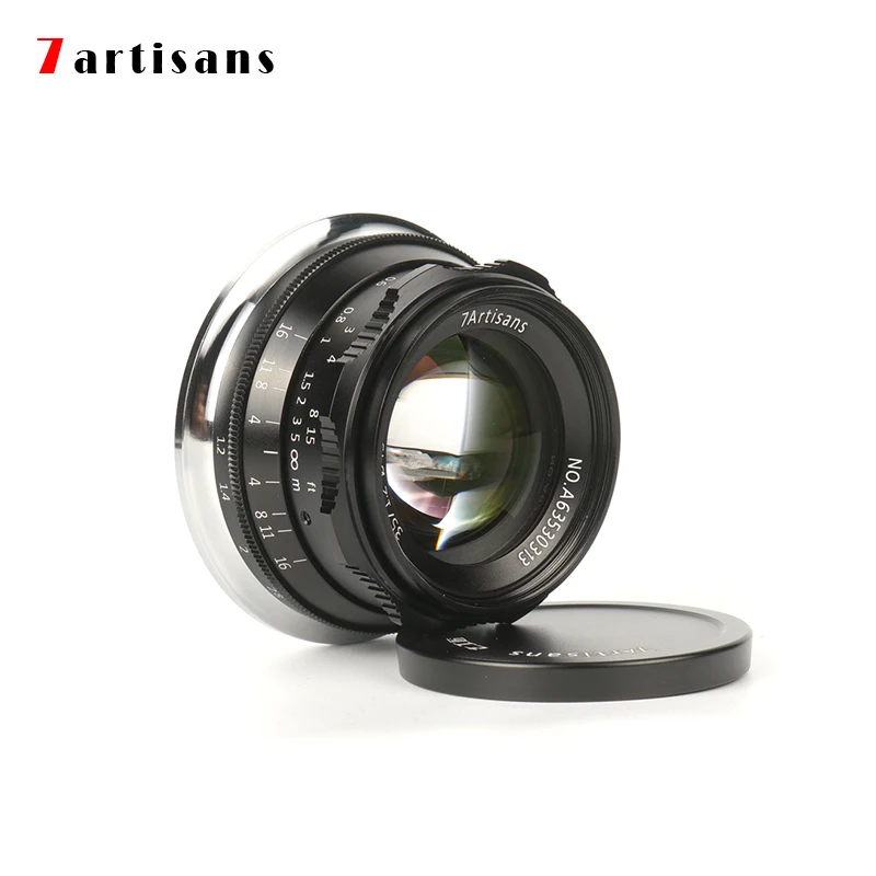 7artisans 35 мм F1.2 объектив с фиксированным фокусным расстоянием для объектива Sony E/Nikon Z/для цифровой фотокамеры Fuji XF APS-C фотоаппарат ручной беззеркальных объектив с фиксированным фокусным расстоянием A6500 A6300 X-A1
