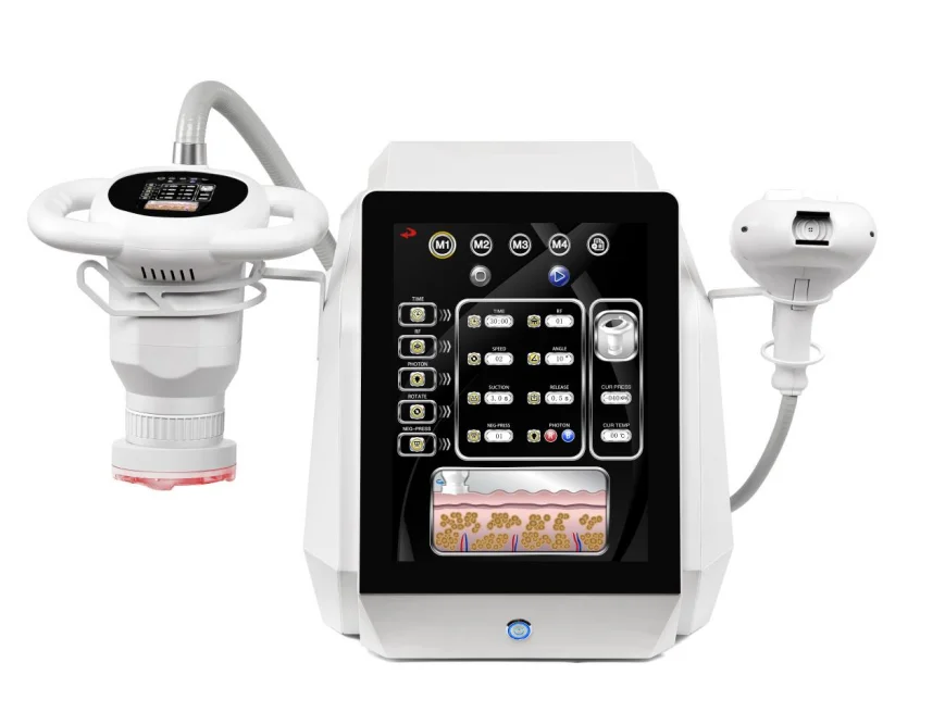 Negative Pressure Rf Skin Tightening Roller Ball Massage Roll Endos Body Shaping Facial Lifting Machine