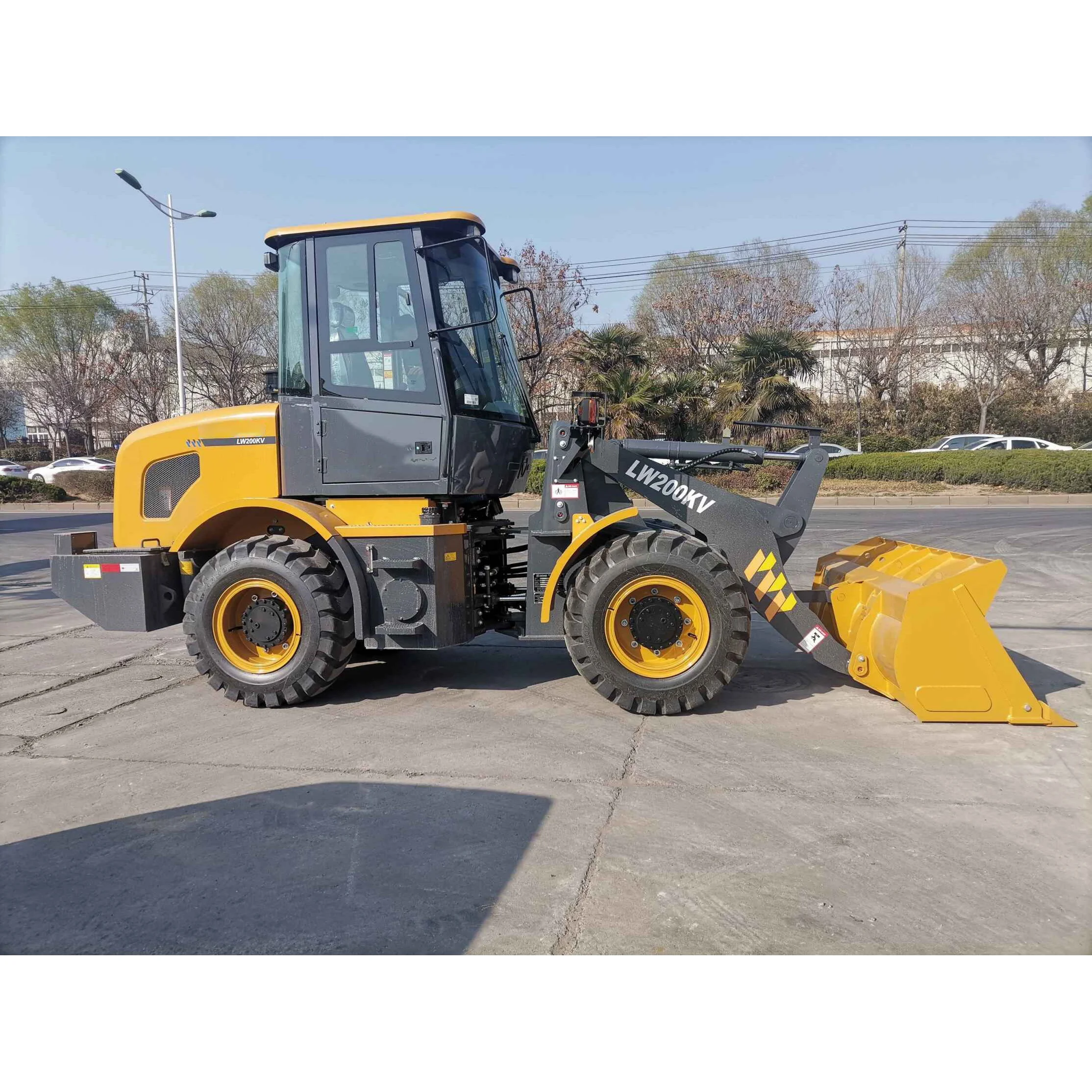 Factory Original Mini Wheel Loader LW200KV 2ton Diesel Wheel Loader for Sale