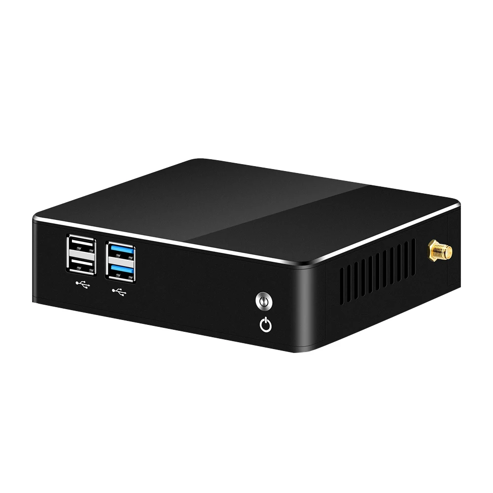 HLY Ul-tra Compact In-tel Core Mini PC i3 7100U 8 Гб DDR4 120 ГБ M.2 SSD Window 10 WiFi домашний офисный настольный