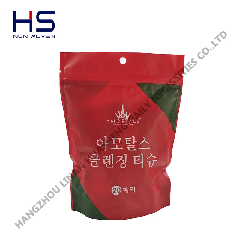 Disposable Cotton Magic Coin Compressed Facial Tissue with Bamboo Trays