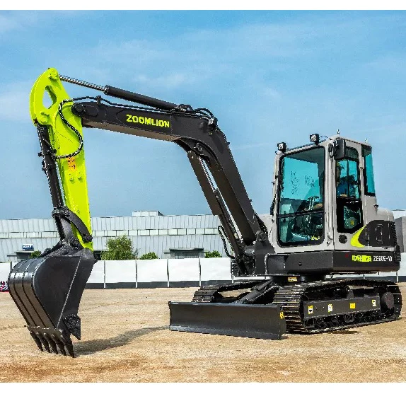 Компания Zoomlion китайская техника ZE60E-10 rc Гусеничный micro Малый экскаватор мини-трактор машина для продажи