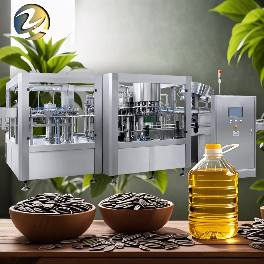 Good Price Small Sunflower Oil Filling Machine Fully Automatic Machine Filling For Fill Olive Oil