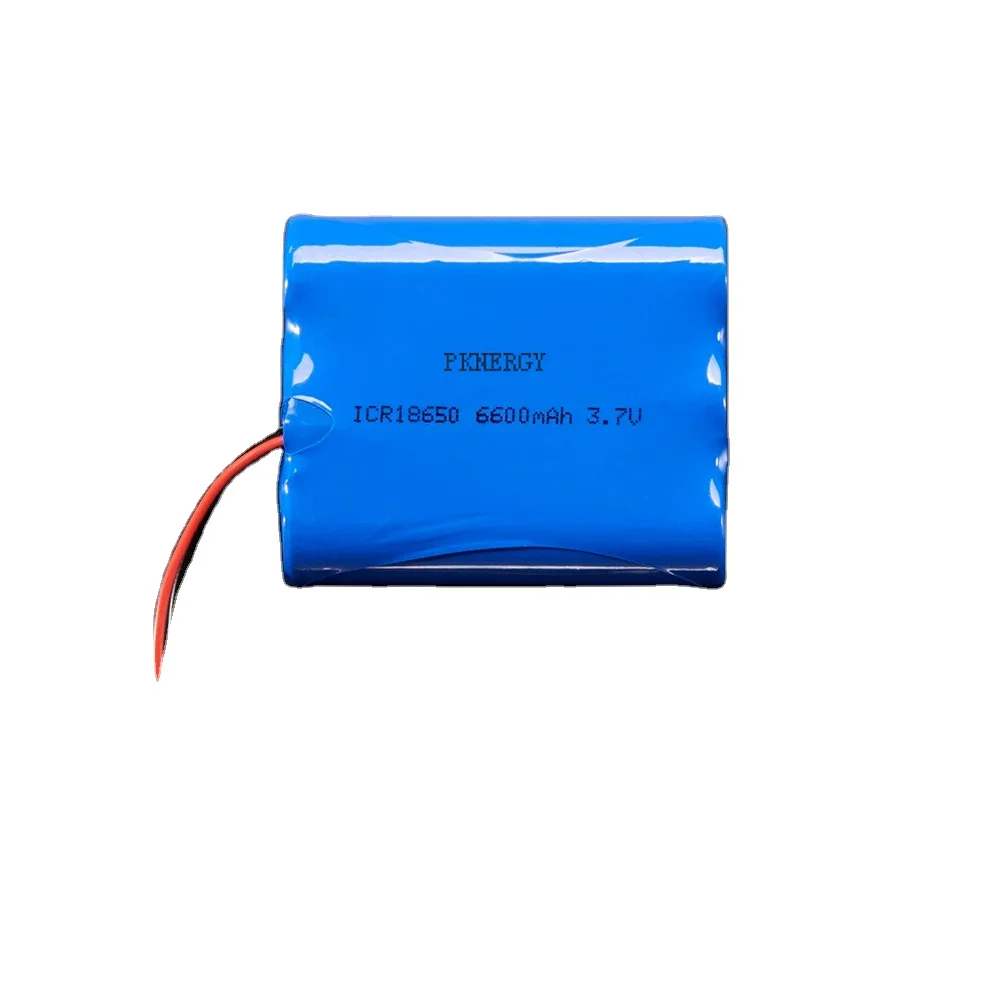 hot selling oem rechargeable lithium battery 3P 3.7v 6600mAh 18650 li-ion battery pack