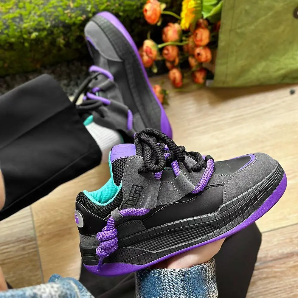 Zari Wholesale Breathable Lace Up Chunky Sneakers Comfortable Sports Custom Shoes For Men