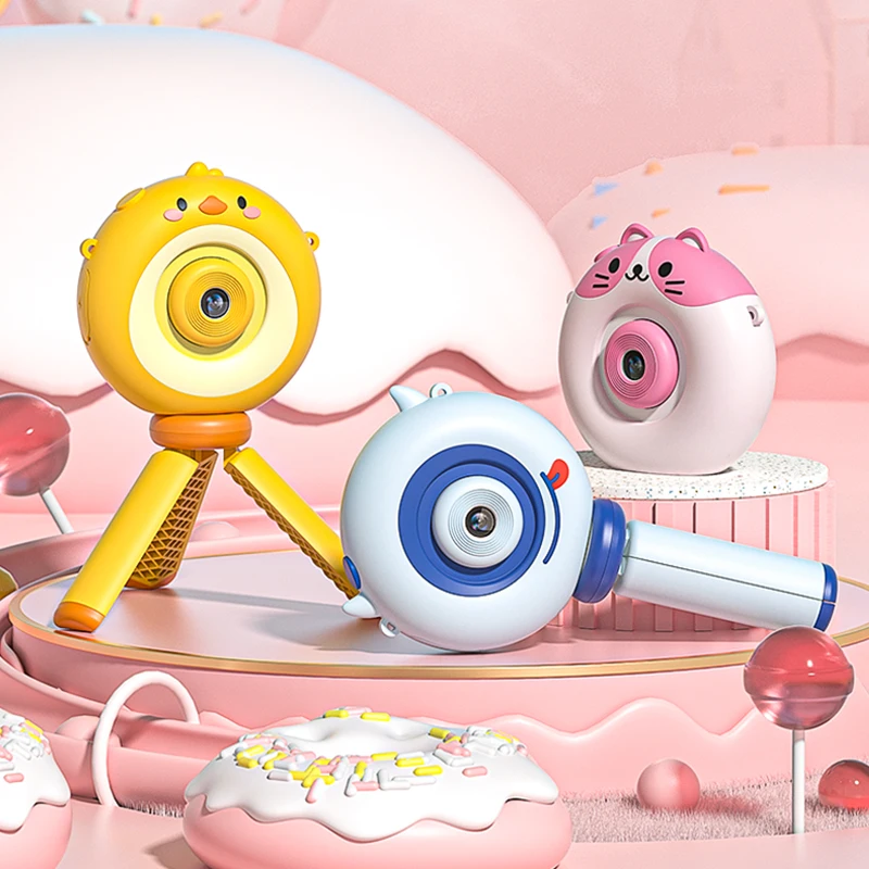 2024 Latest 48MP Hotsale Children Toys camera kids cam Dual lens 2 Inch Christmas Gift Set colorful Kids digital Video Camera