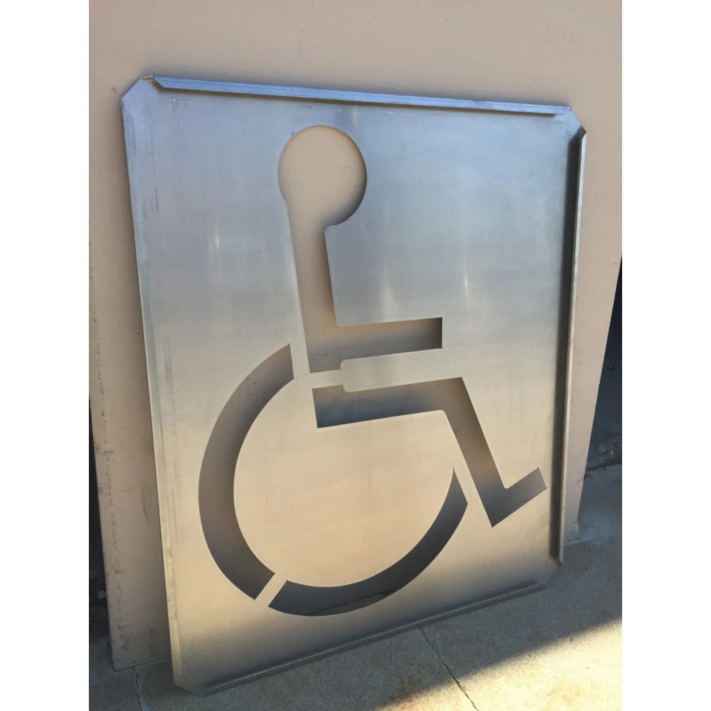 laser cut stencil custom stencil al metal stencils for  floor wall drawing painting