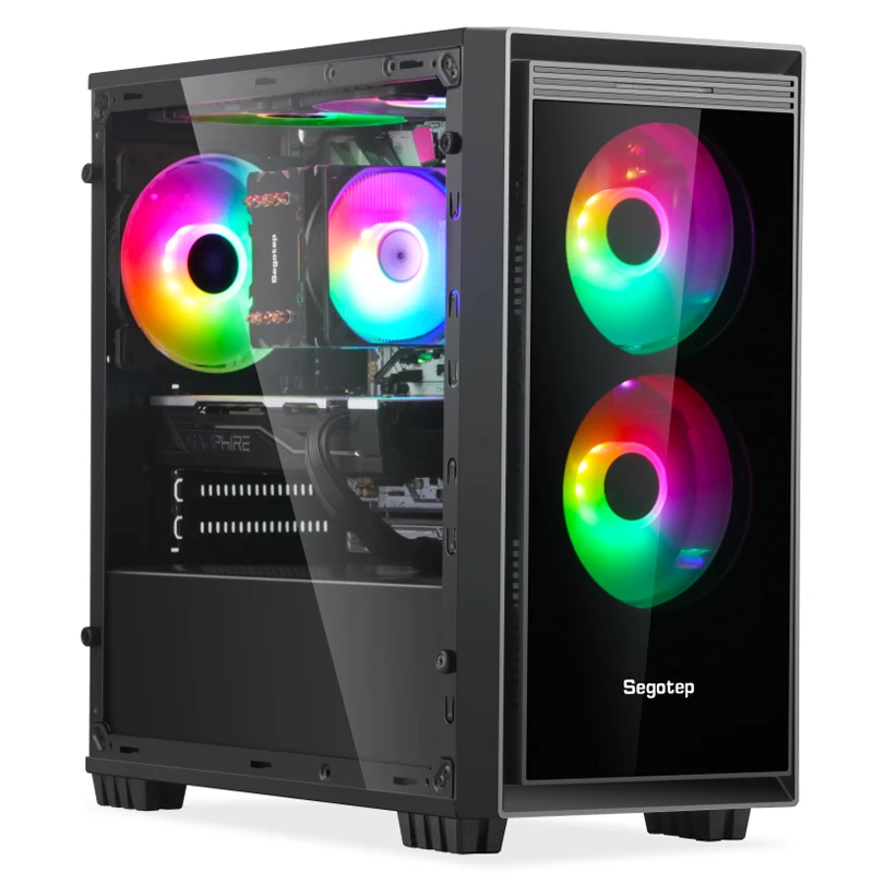 IPASON Gaming Desktop intel i5 11th 11260H CPU GTX1660S 16G Ram 240G SSD DIY Assembly Gaming Desktop
