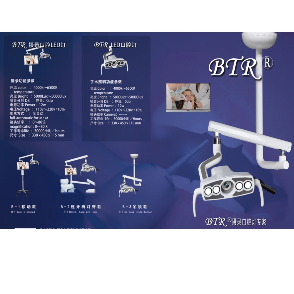 Standing type Dental HD camera  Dental Camera HD Intraoral Endoscope with LED Light with TV monitor