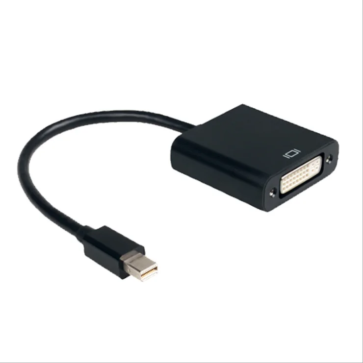 
Factory wholesale high quality male to female HD video adapter 1080P60HZ convertor Cable miniDP to DVI adapter 