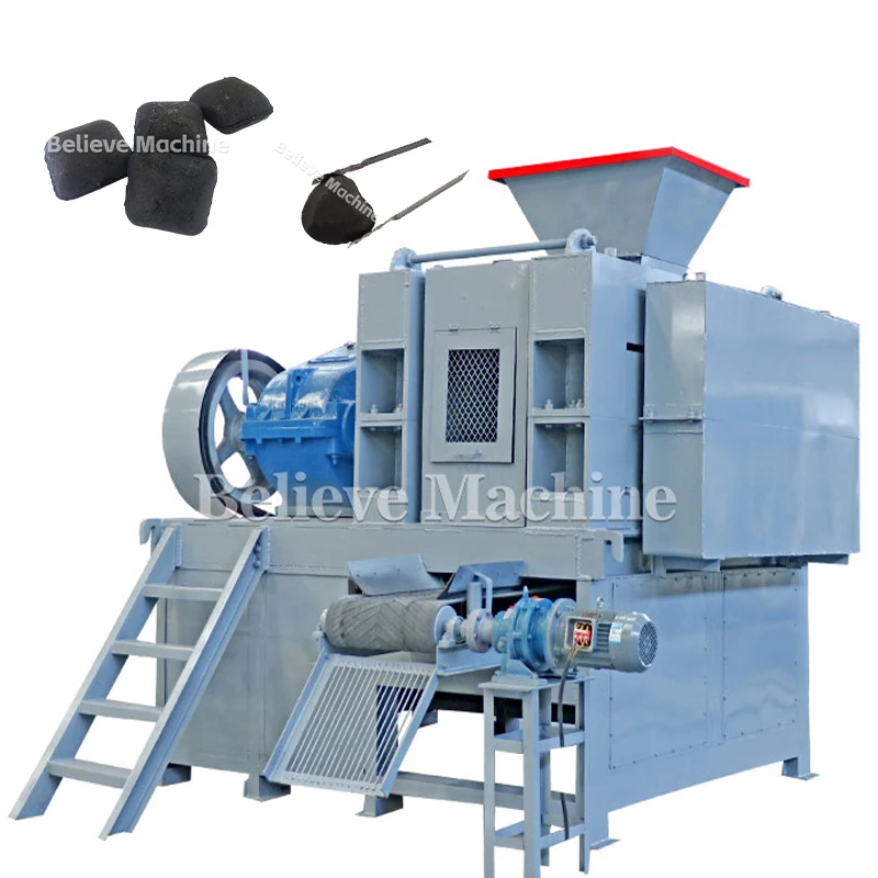 Mould Of Charcoal Briquette  Charcoal  Oval Shape Briquette Making Machine Press Factory Price