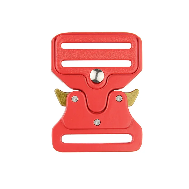 High Quality Adjustable Inner Width 38mm Zinc Alloy Buckles Quick Release Nylon Tactical Belt Buckle