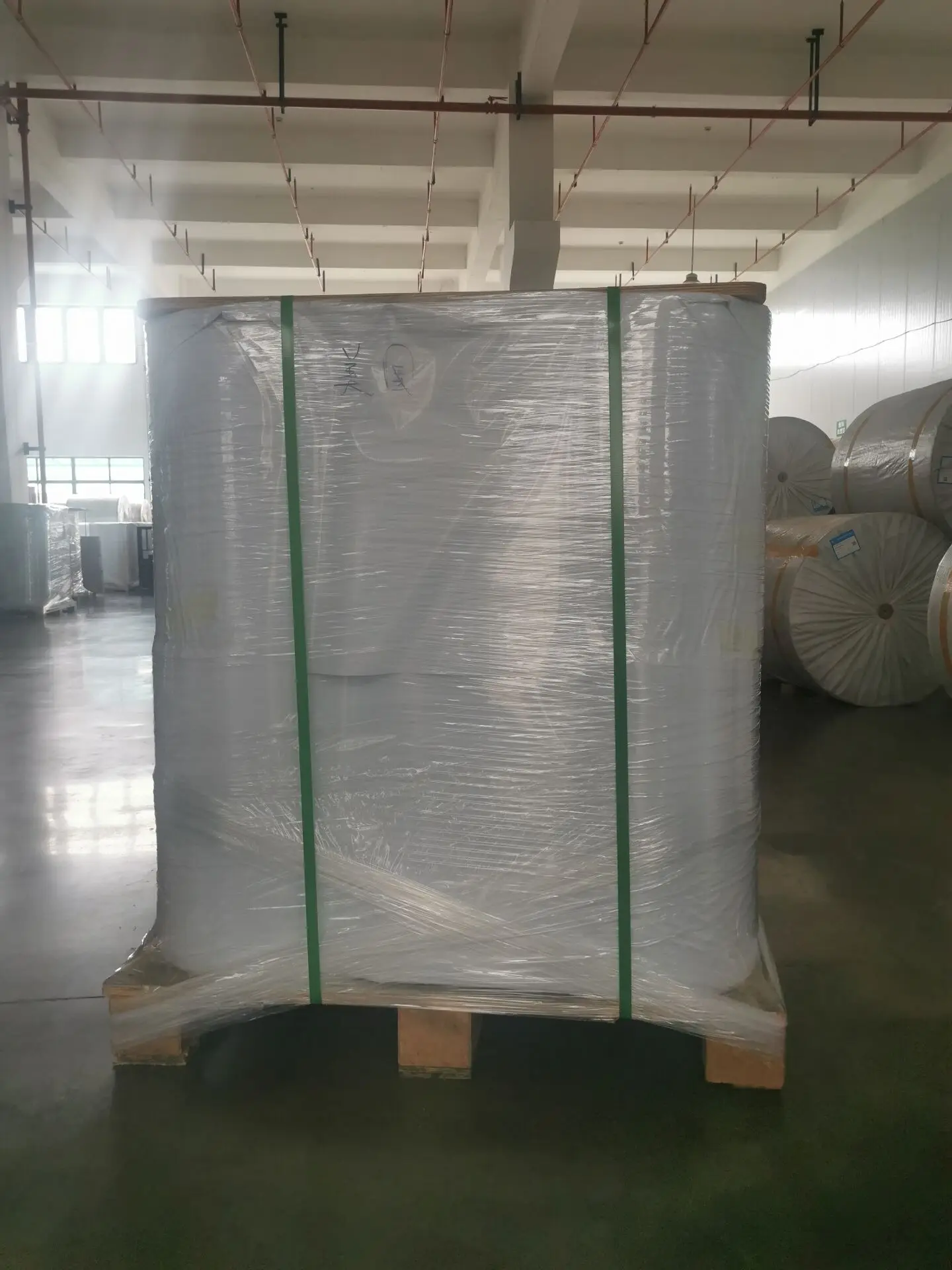 White  clear and metallic Polypropylene Bopp self adhesive label paper roll adhesion paper roll water glue