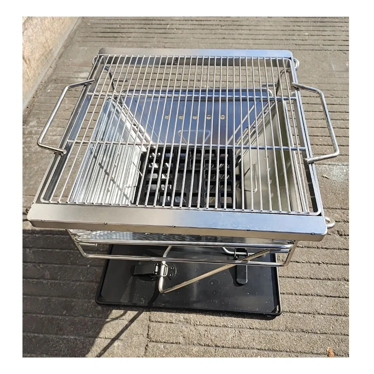 Outdoor Metal Aluminum Portable Foldable Barbecue BBQ Grills For Camping
