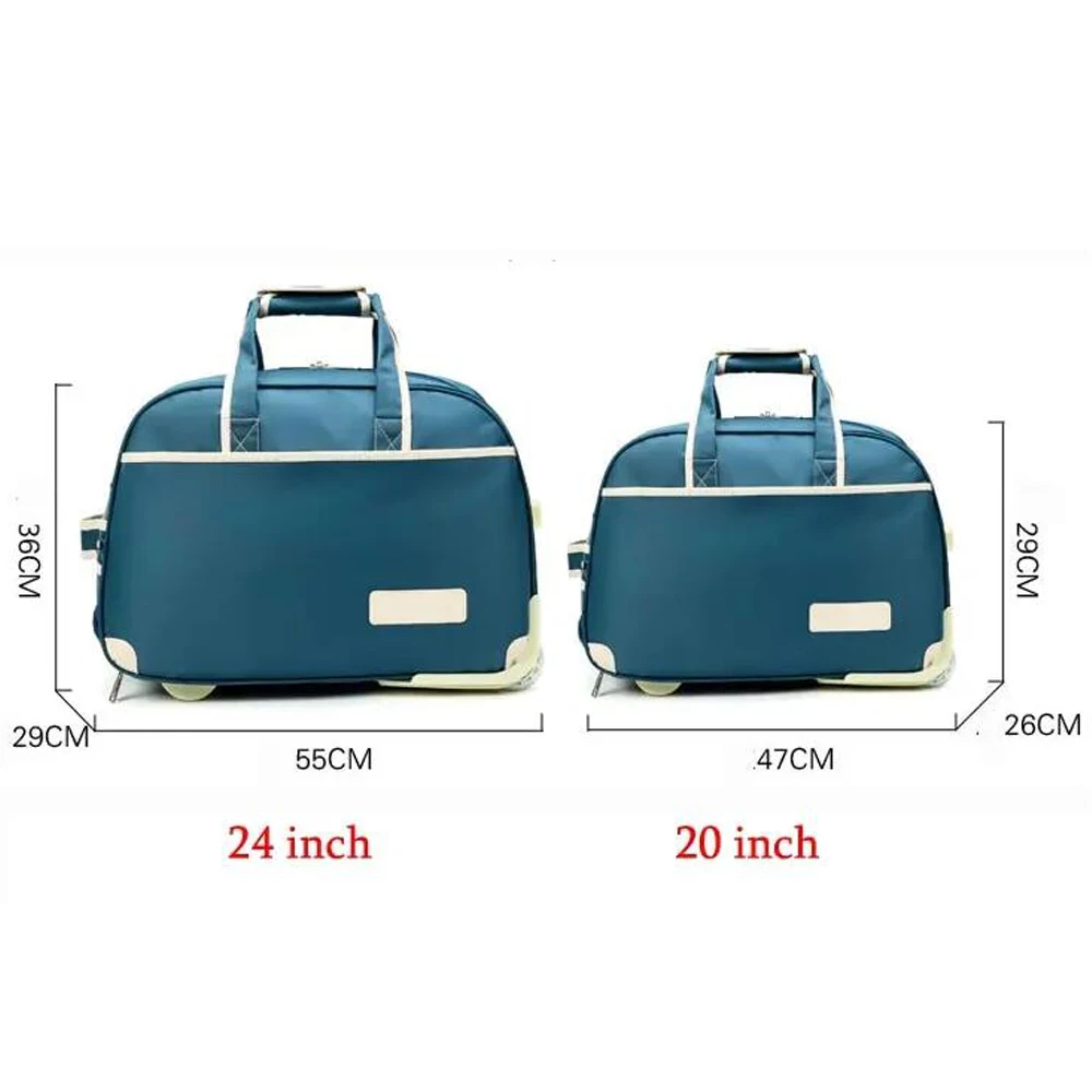 Weekend Waterproof Luggage Bag Rolling Luggage Trolley Luggage Travel Suitcase With Wheels