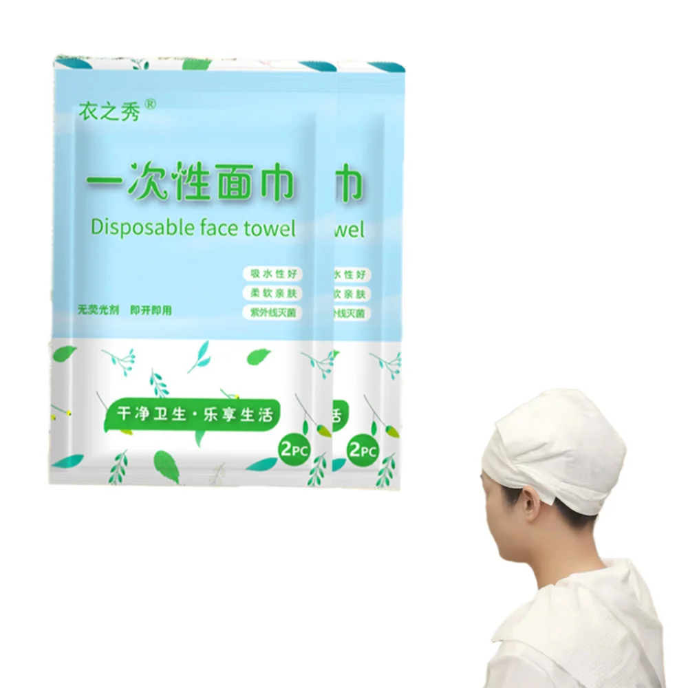 Quick-Dry Soft Disposable Face Towel Nonwoven Technics Cotton Tissues for Beauty Treatment and Hairdressing