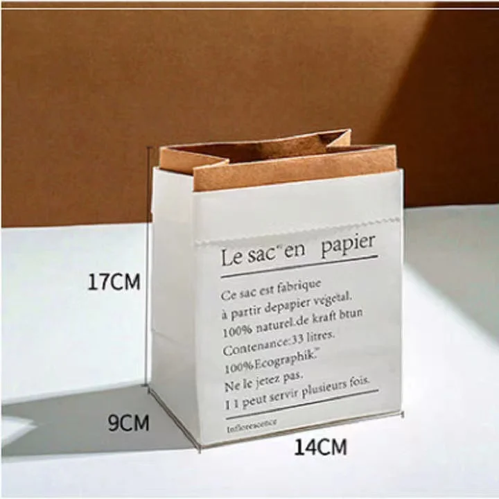 Gift Florist Bouquet Bag Wholesale Candy Food Bread Newspaper Recycled Brown Kraft Paper Flower Bag