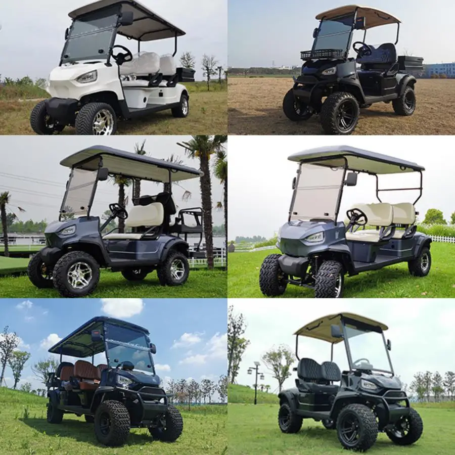 2023 customized off-road 72V lithium battery hunting buggy buy-electric-golf-cart