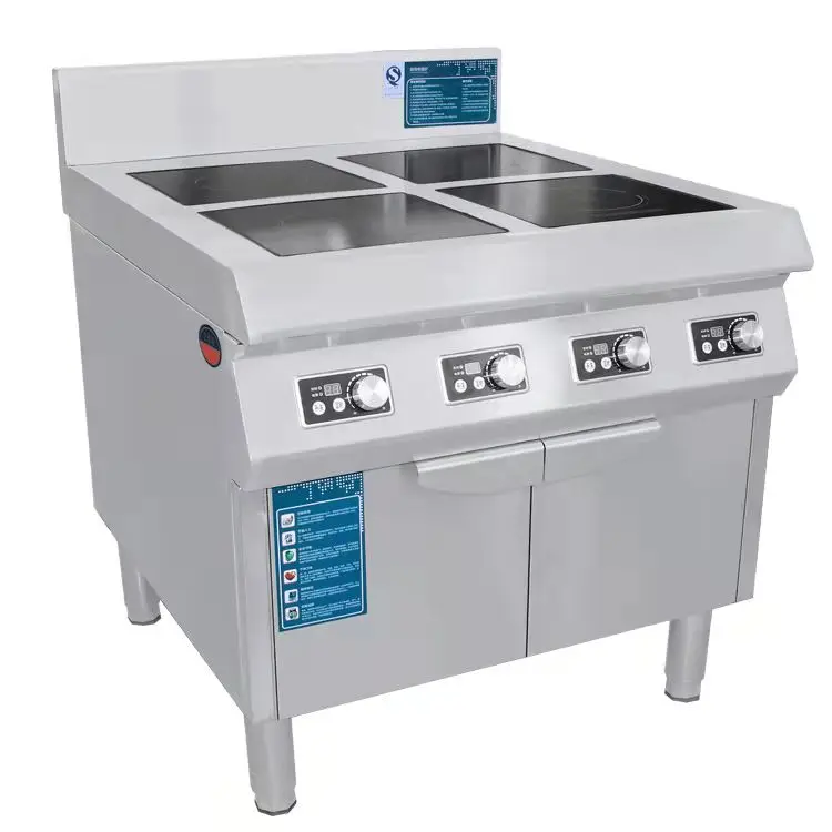 High quality commercial independent waterproof four burner induction cooker sells electric heating plate stove and electric stov
