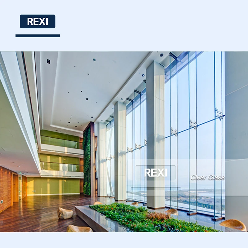 1mm-19mm Clear, Temperable, Lamination, Insulation Grade, Colourless Plain Glass Sheet